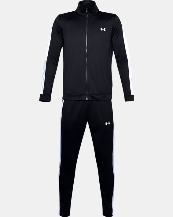 Men's UA Knit Track Suit, Black, pdpMainDesktop image number 4